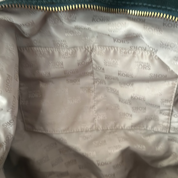 Michael Kors oversized studded suede shoulder bag tote - Picture 12 of 13